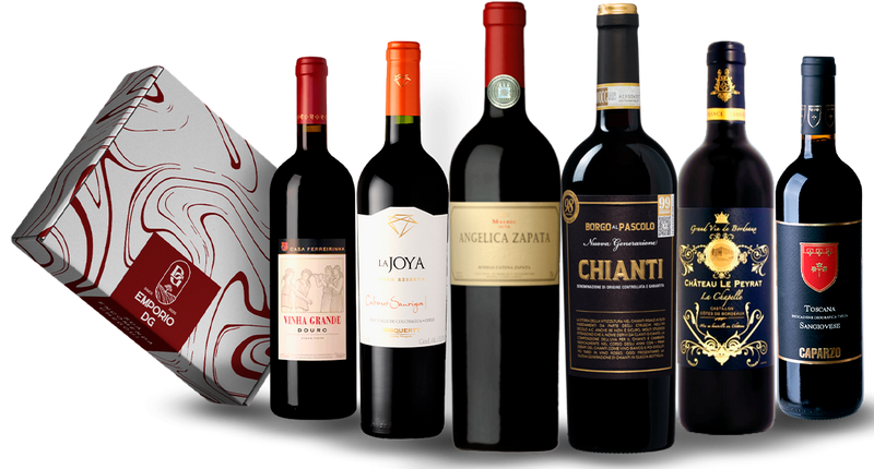 Kit Degustação Vinhos de Sucesso