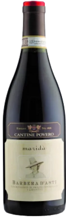BARBERA D´ASTI MARIDA CANTINA POVERO