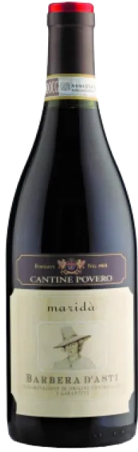 BARBERA D´ASTI MARIDA CANTINA POVERO
